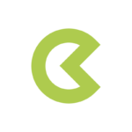 grønn G logo grepfrukt