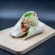 Wrap med kremost & røkelaks